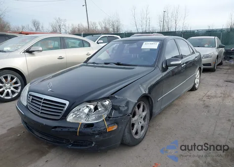 2004 Mercedes-Benz S 430 4Matic z USA, uszkodzony, nr VIN WDBNG83J24A427408